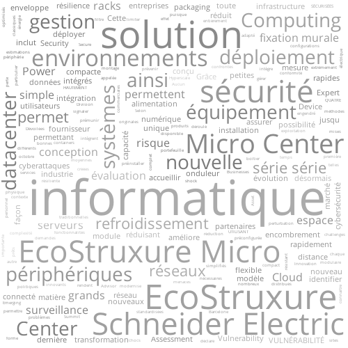 Schneider Electric relève les défis du Edge Computing avec son nouveau EcoStruxure Micro Data Center 6U à fixation murale